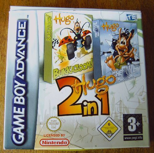 Hugo 2 In 1 - Bukkazoom! Et The Evil Mirror Game Boy Advance