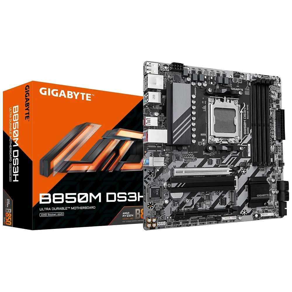 Gigabyte B850M DS3H - vue 4