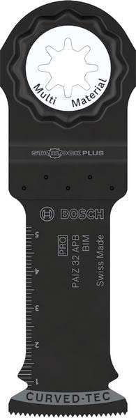 Lame de scie plongeante Starlockplus Pro Bimétal pour Bois / Métal PAIZ32APB 32 x 60 mm BOSCH 2608669130