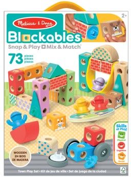 Melissa & Doug La Ville - 73 Pièces - Blockables Melissa & Doug