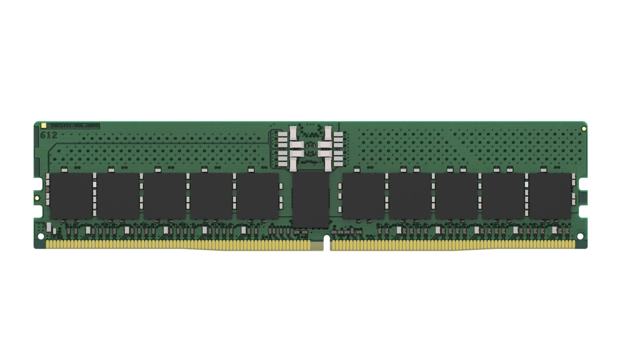 Kingston - DDR5 - module - 32 Go - DIMM 288 broches - 5600 MHz / PC5-44800 - CL46 - 1.1 V - mémoire enregistré - ECC Kingston - DDR5 - module - 32 Go - DIMM 288 broches - 5600 MHz / PC5-44800 - CL46 - 1.1 V - mémoire enregistré - ECC