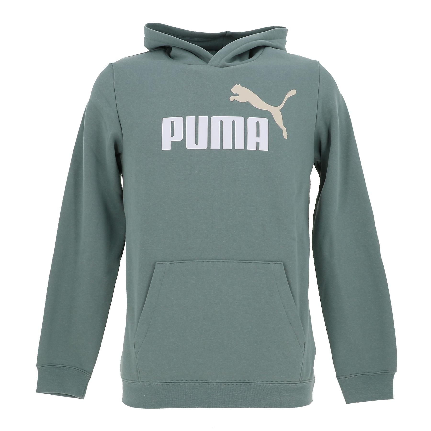 Sweat shirt enfant Puma Ess 2 color no. 1 logo hoodie fl b - vue 3