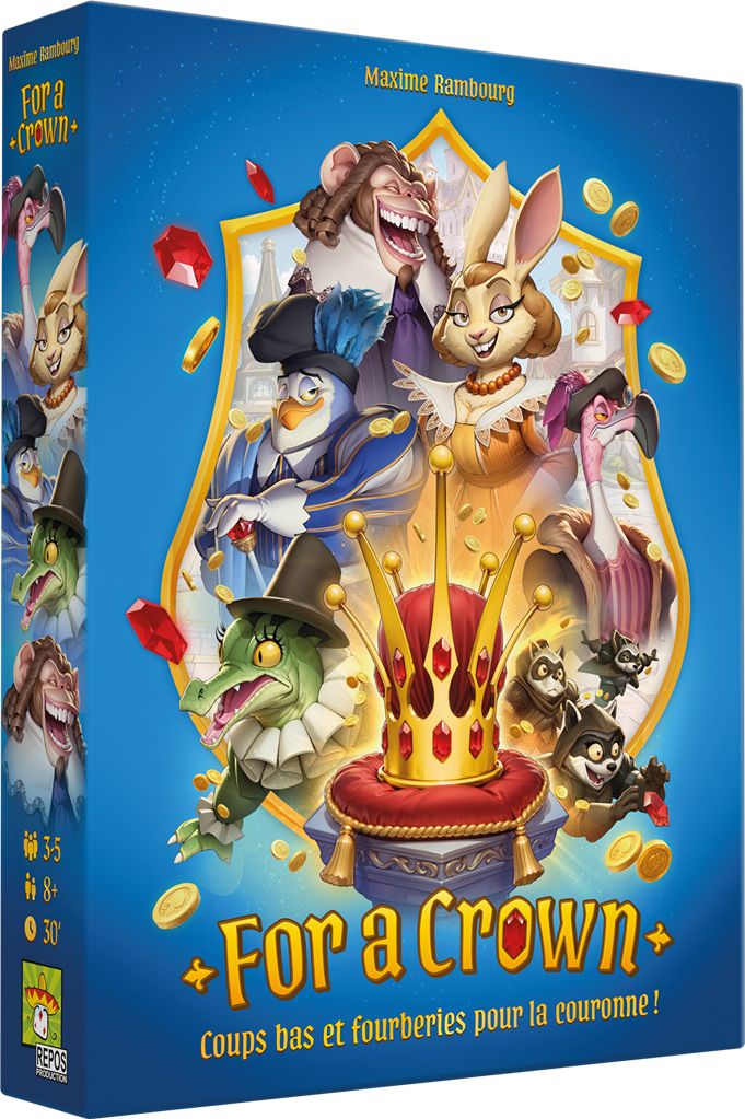 Jeu de stratégie Asmodee For a Crown - vue 3
