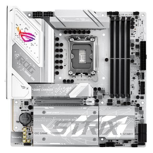 ASUS ROG STRIX B860-G GAMING WIFI - Carte-mère - micro ATX - Socket LGA1851 - B860 Chipset - USB4, USB 3.2 Gen 2, USB-C 3.2 Gen 2x2, USB 3.2 Gen 1 - Wi-Fi 7, 2.5 Gigabit LAN, Bluetooth - carte...