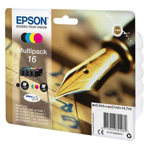 Cartouche D'encre Multipack T1626 Couleur + Epson La Cartouche D'encre - vue 7