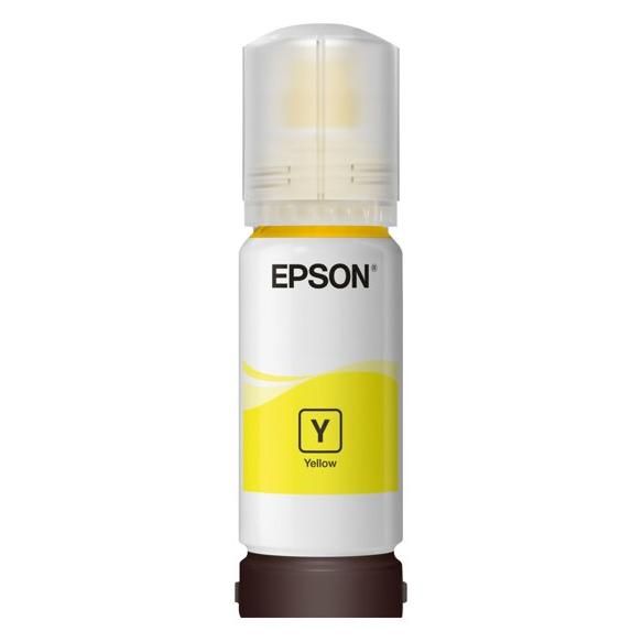 Epson 102 - 70 ml - jaune - original - réservoir d'encre - pour EcoTank ET-15000, 2750, 2751, 2756, 2850, 2851, 2856, 3850, 4750, 4850, 4856
