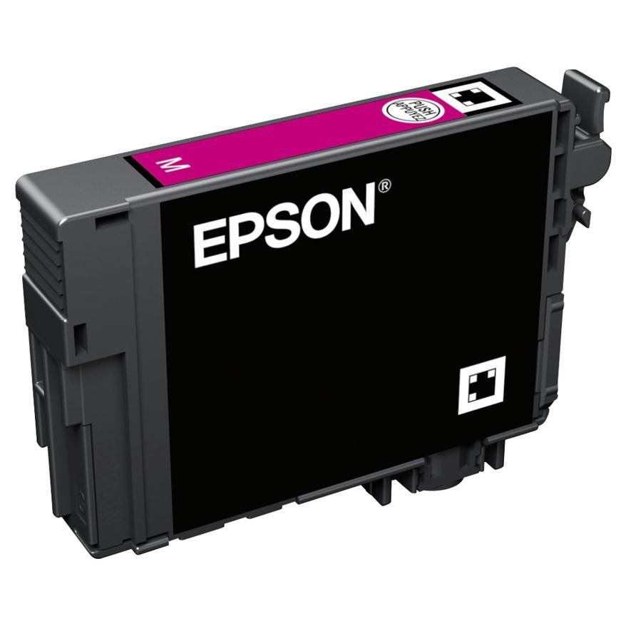 Epson 502 - 3.3 ml - magenta - original - emballage coque avec alarme radioélectrique/ acoustique - cartouche d'encre - pour Expression Home XP-5100, XP-5150; WorkForce WF-2860, WF-2865DWF...