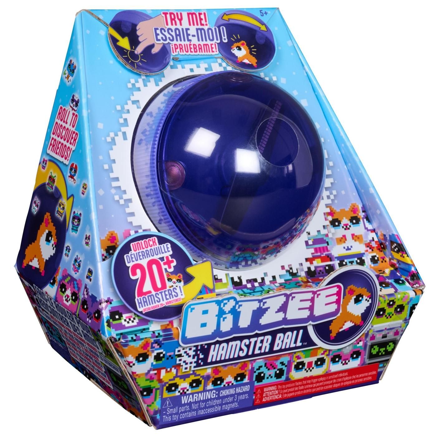 Bitzee Interactive Digital Toy Pet InteractiveHamsterball - vue 10