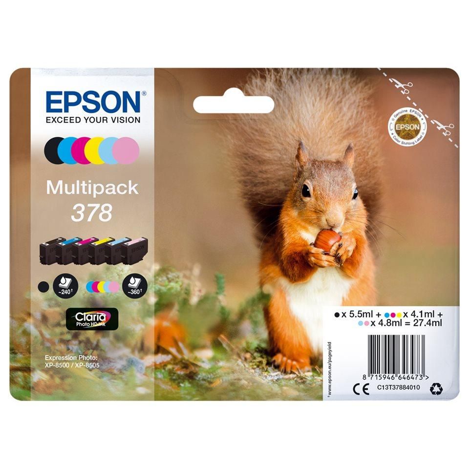 Epson Ecureuil Multipack 378 - vue 3