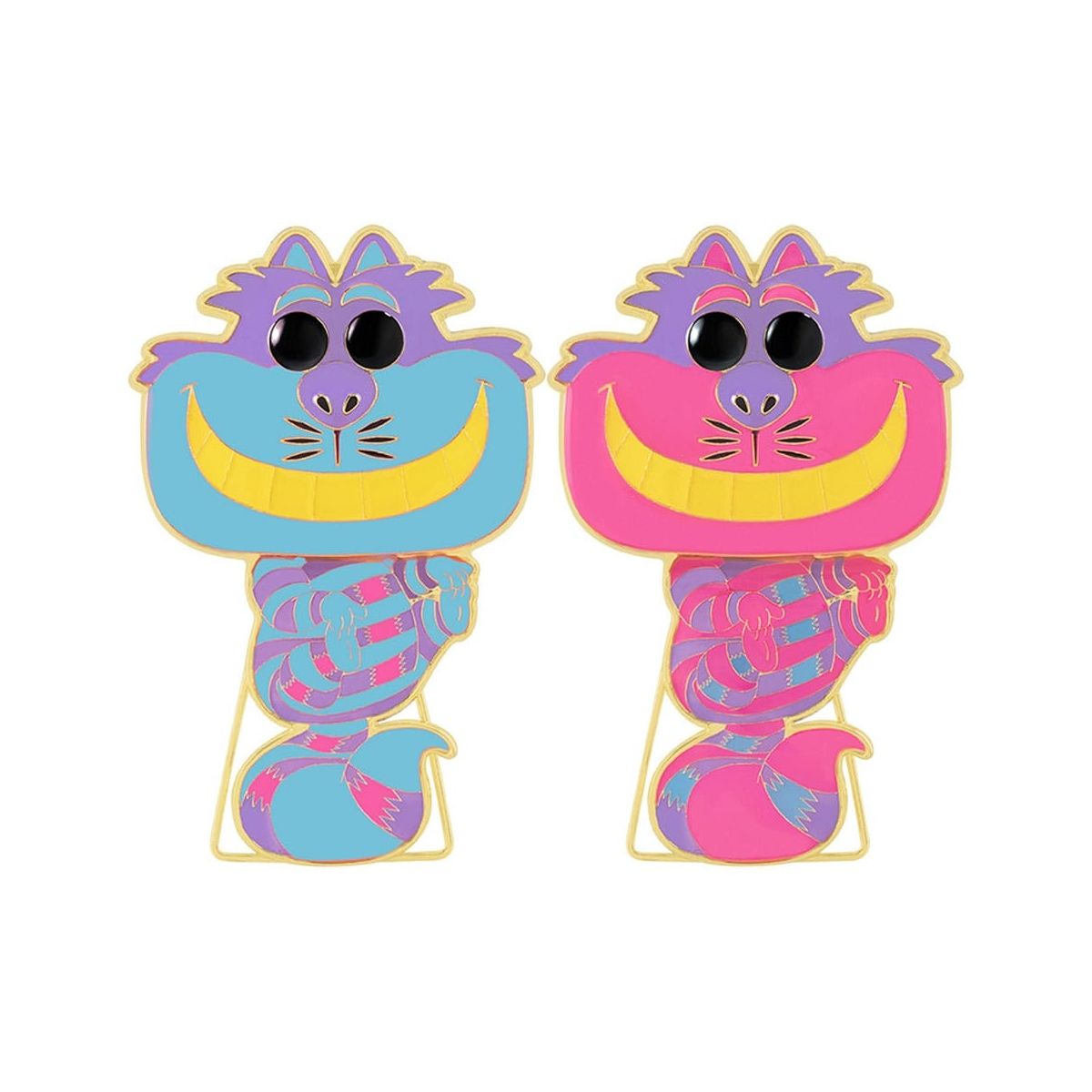 Alice Au Pays Des Merveilles Pin Pin' Pop! Émaillé Cheshire 10 Cm