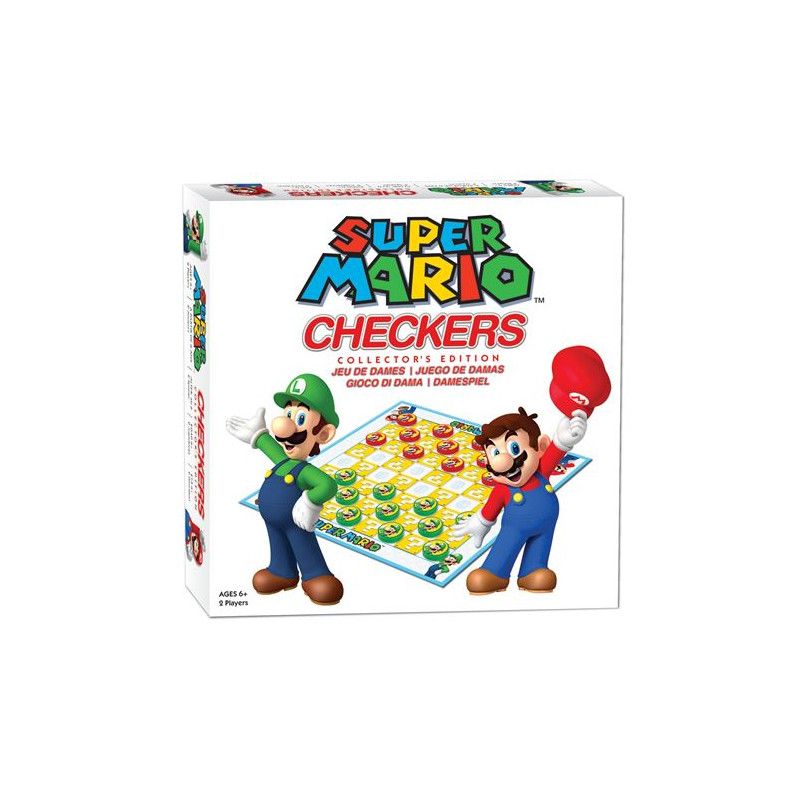 Super Mario Checkers Jeu de société GOLIATH Dès - vue 3