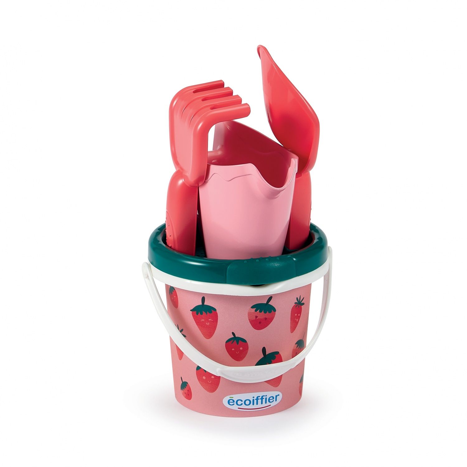 Summer Seau Garni Décor Fraises 12 Cm