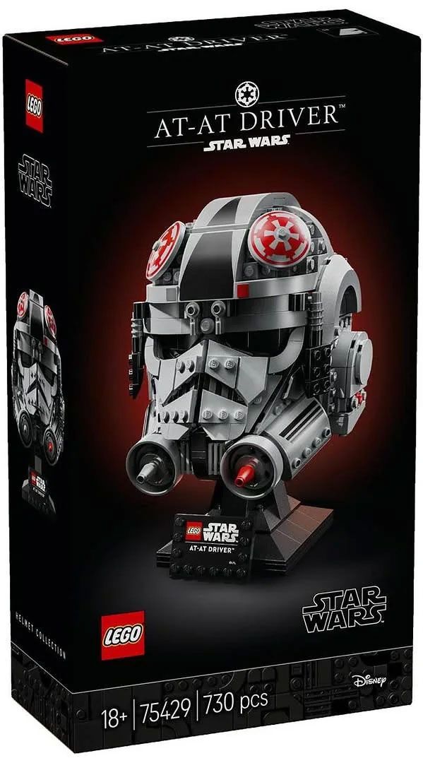 Lego Star Wars - Le Casque Du Pilote De At-At - 75429