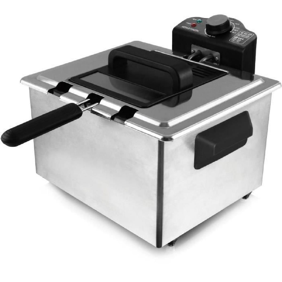 Friteuse électrique ARTHUR MARTIN AMPFH50 Capacité 3 paniers Jusqu'à 190°C - vue 2