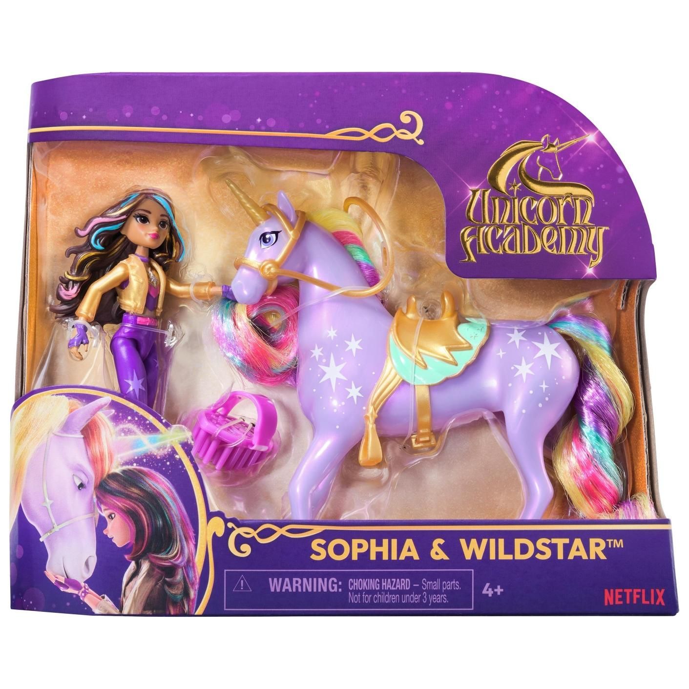 Coffret Licorne Et Poupée Unicorne Academy Spin Master Le Coffret - vue 2