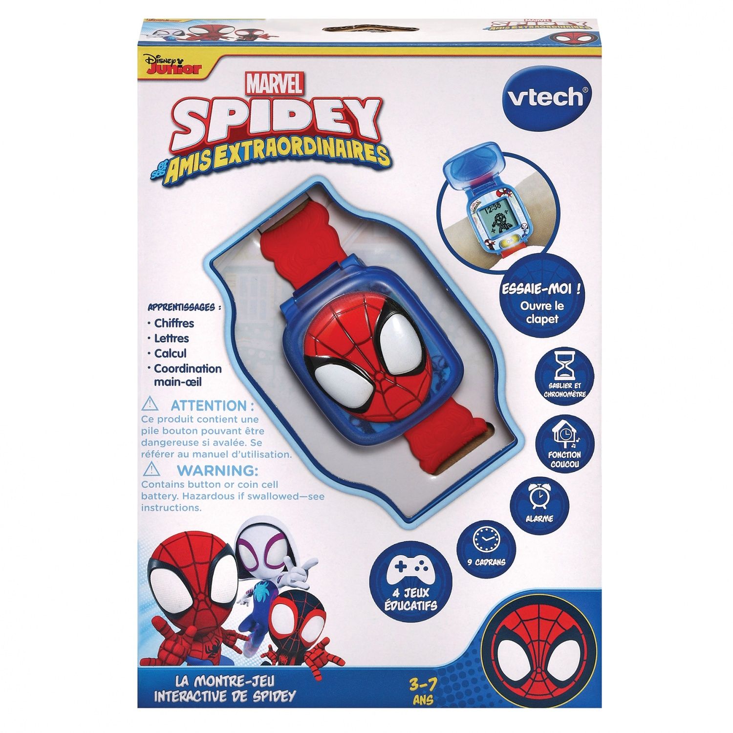 Montre Jeu Interactive Spidey VTECH et Pour enfant de et plus - vue 4