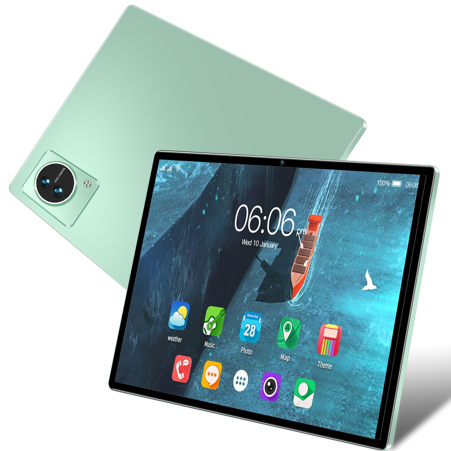 Tablette LOIDIS V10 (2023) 32 Go 10,1 pouces WiFi Vert