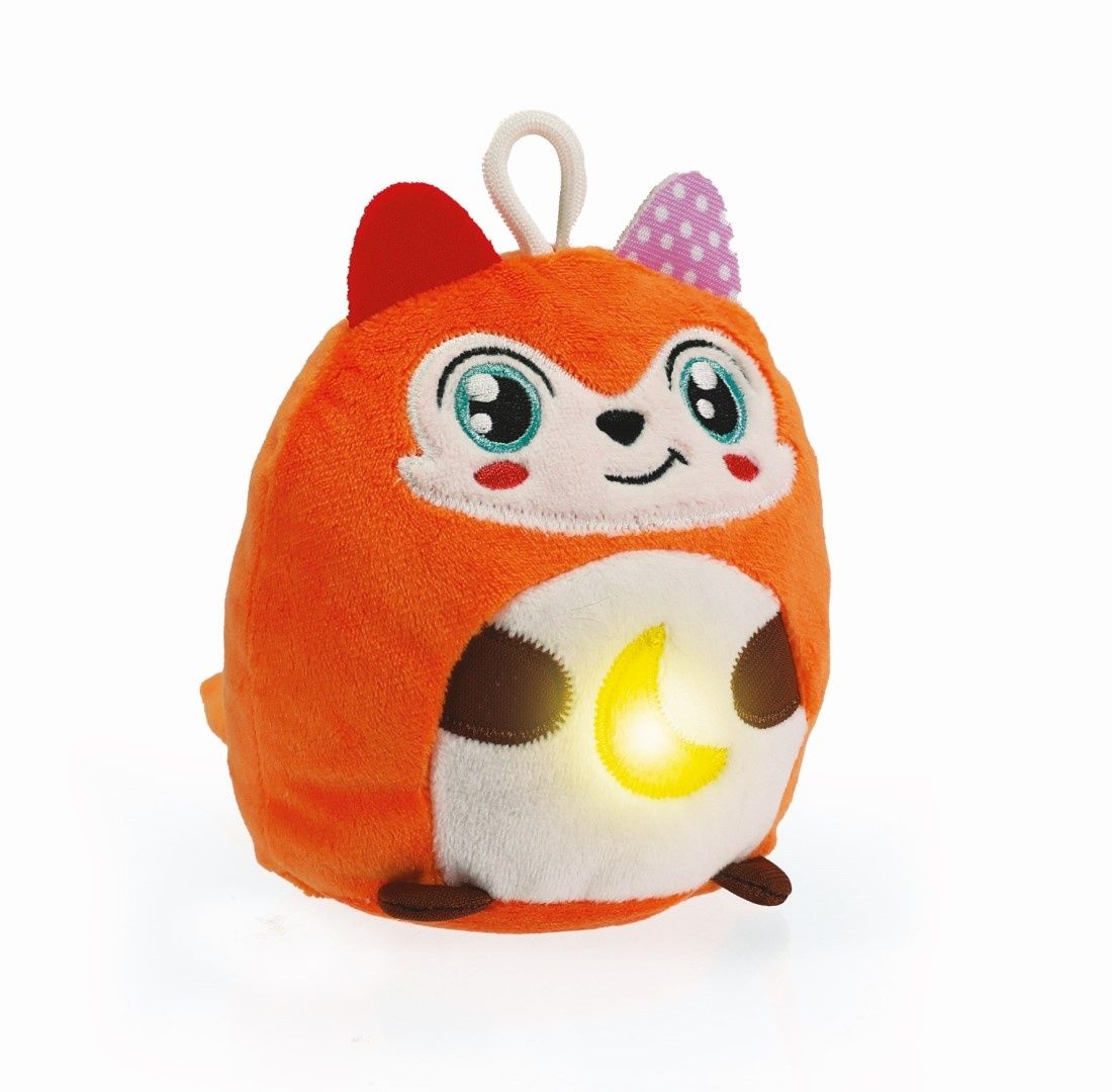 Clementoni Baby for You Twinkle Twinkle Little Fox Veilleuse pour Enfants Jeu de + Renard avec lumières et Sons relaxants Support pour Sommeil Serein 17555