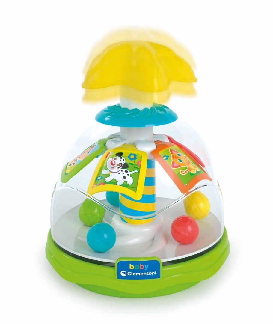 Clementoni Manège à Billes Jouet sensoriel bébé dès Happy Friends - vue 6