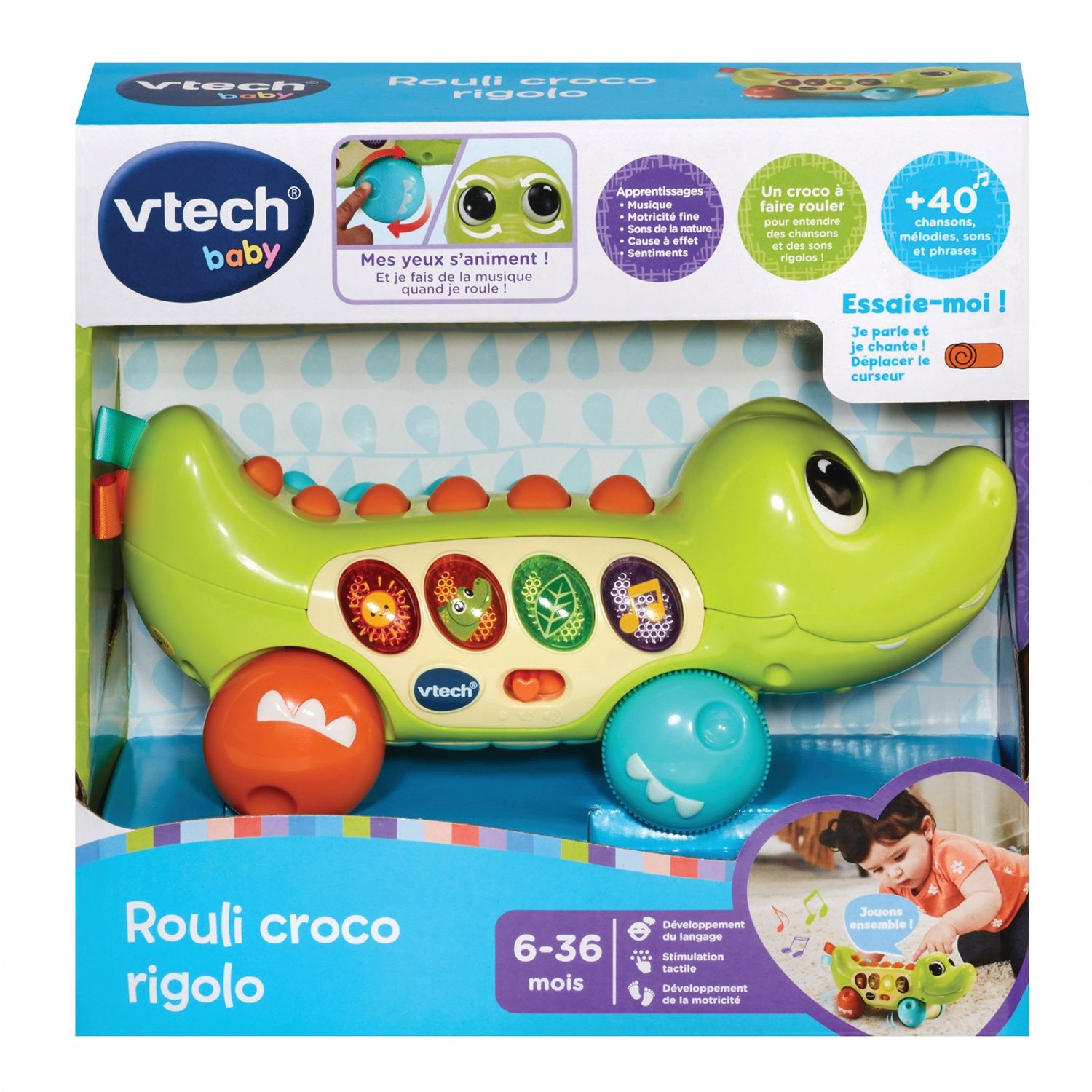 Vtech Baby Rouli Croco Rigolo