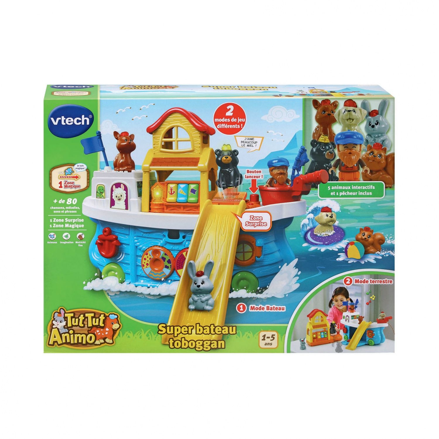 Tut Tut Aventures Tut Tut Animo - Super Bateau Toboggan
