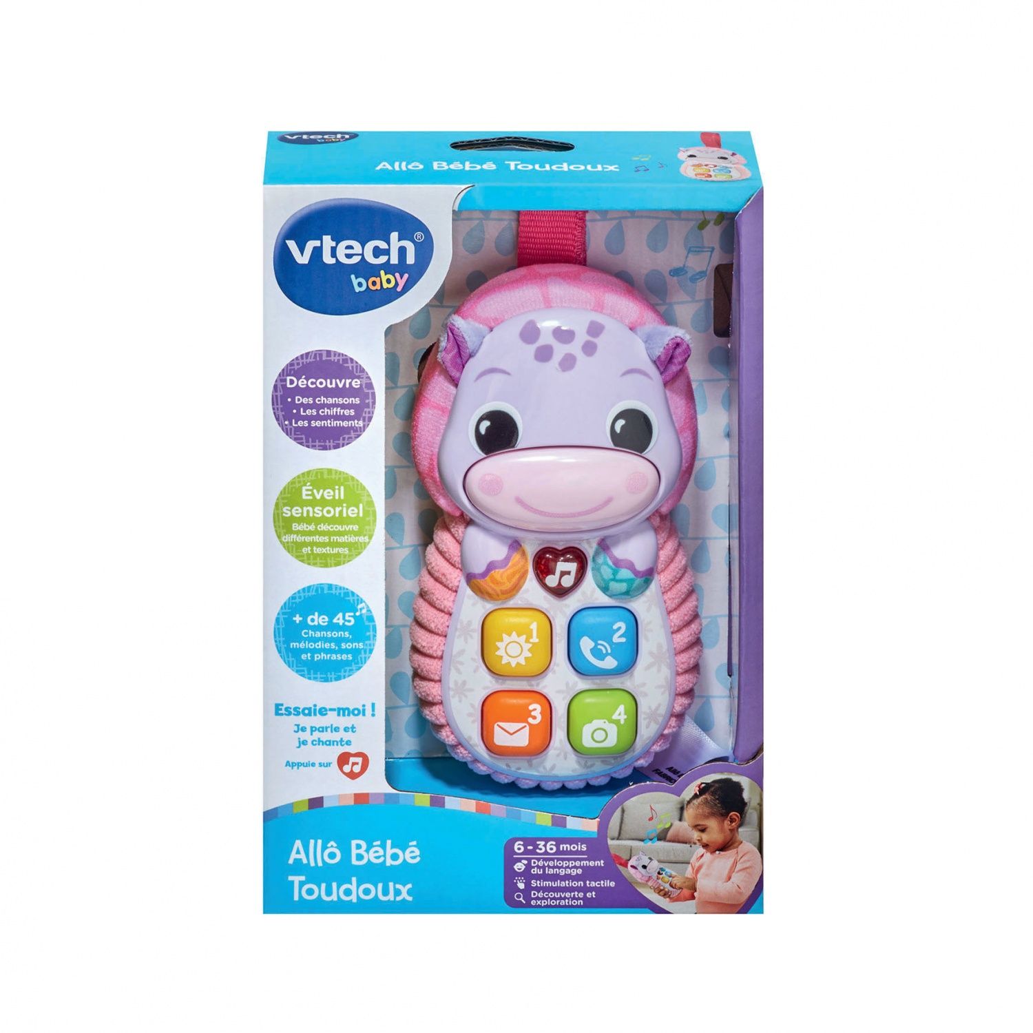 Vtech Baby Allo Bebe Toudoux Rose