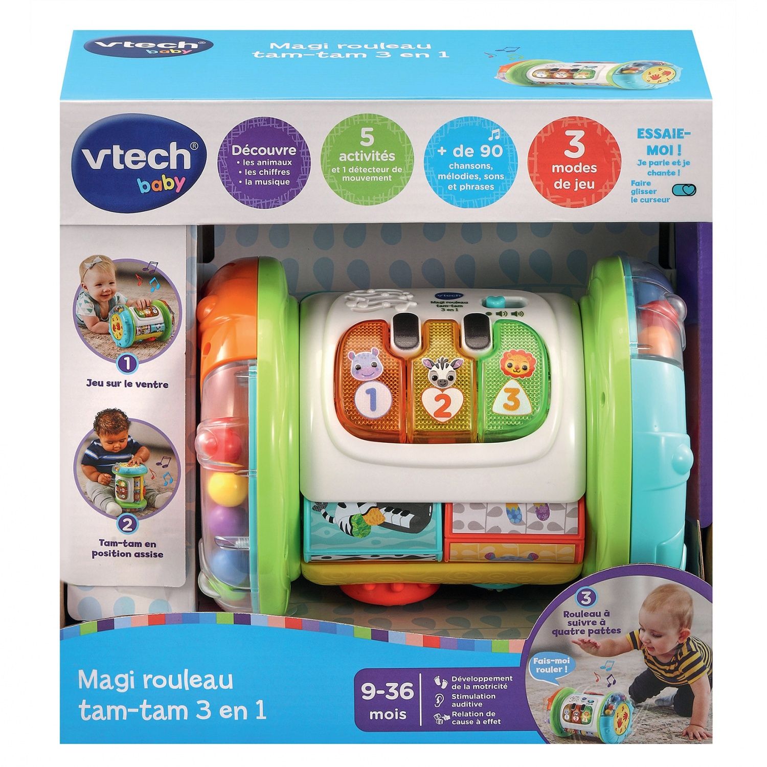 Vtech Magi rouleau tam tam 3 en 1 - vue 3