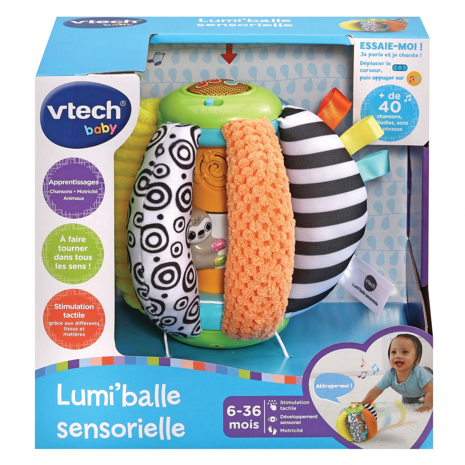 VTECH Baby Lumi Balle Sensorielle - vue 4