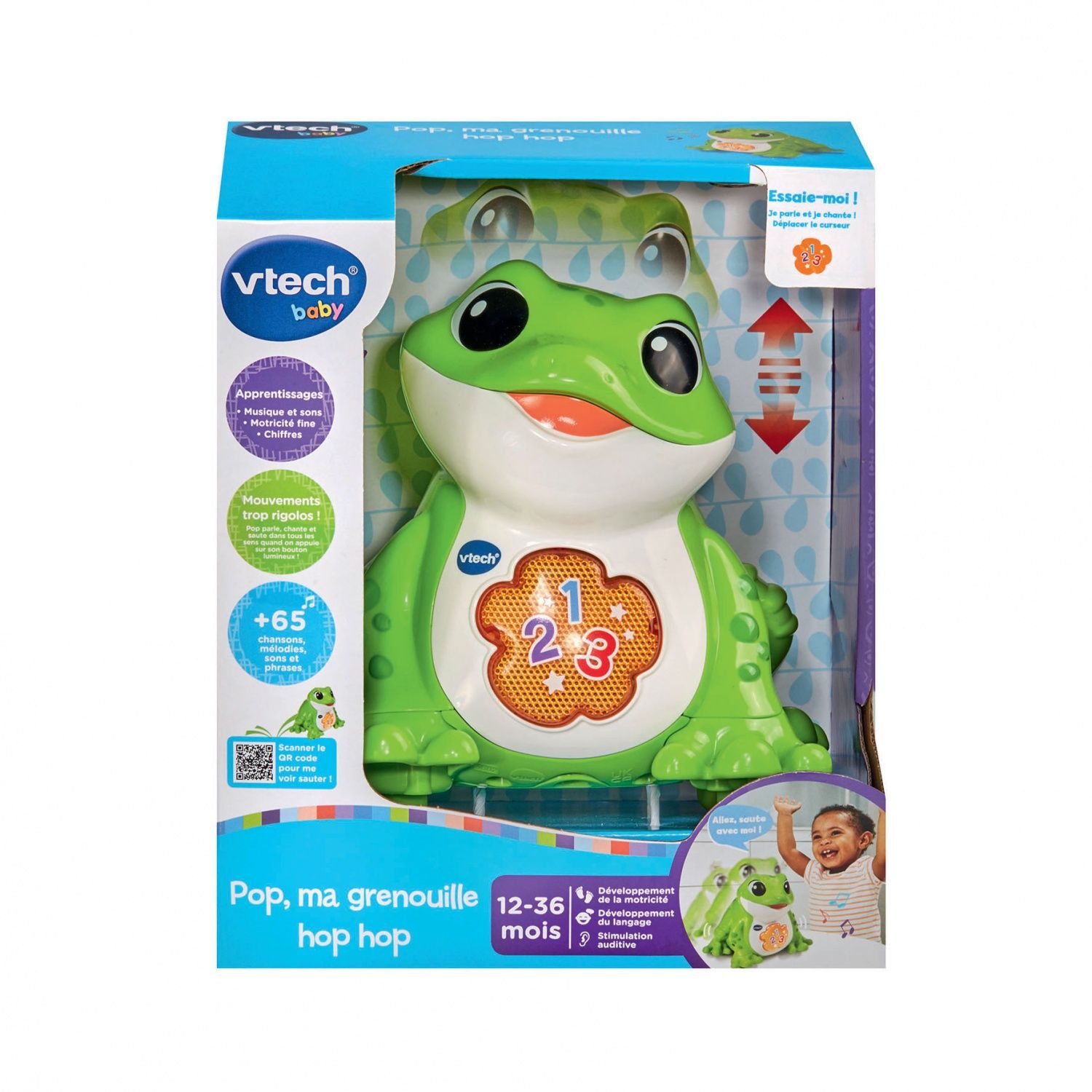 Jouet Pop Ma Grenouille Hop Hop Vtech - vue 3