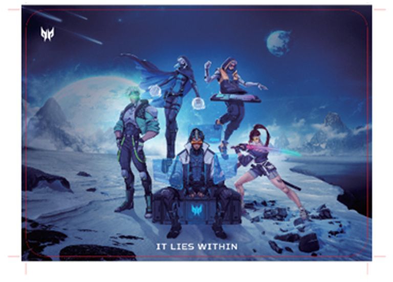 Tapis de gaming Acer Predator PMP450 - vue 2