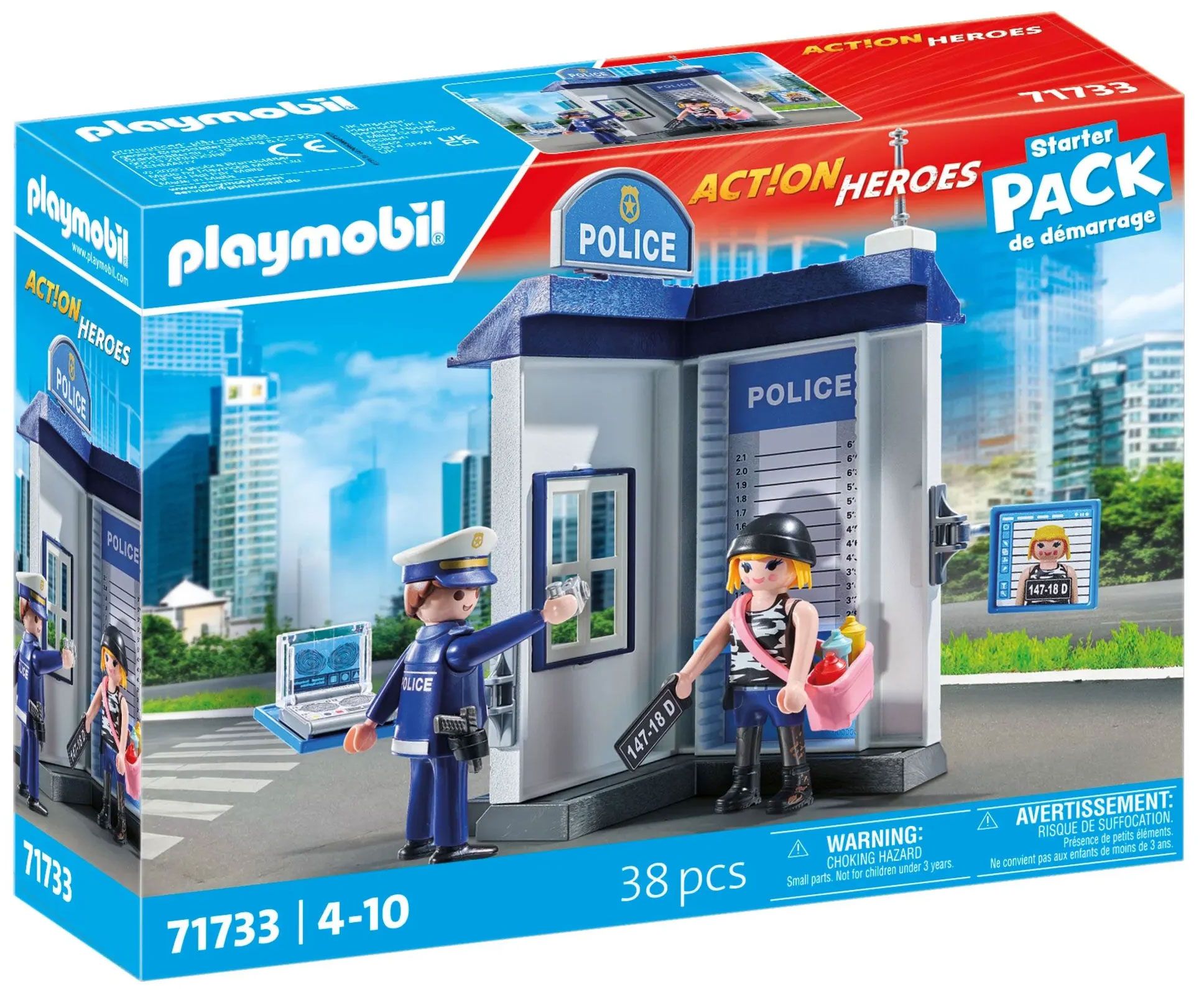 Salle D'interrogatoire De Police Playmobil La Boite - vue 5