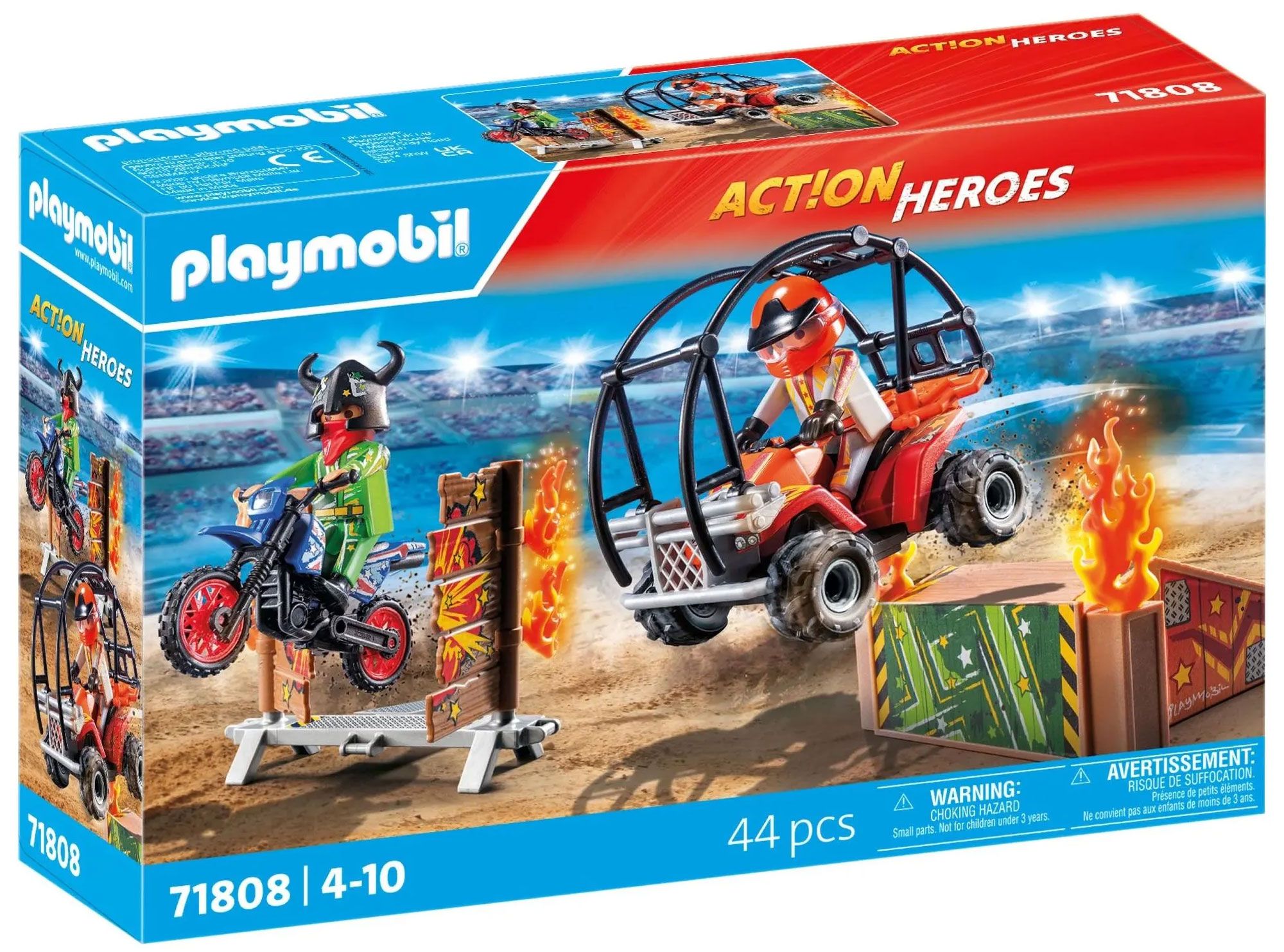PLAYMOBIL | Stunt Show | Voiture de Course | Jouet pour Enfants à partir de | 71808 - vue 10