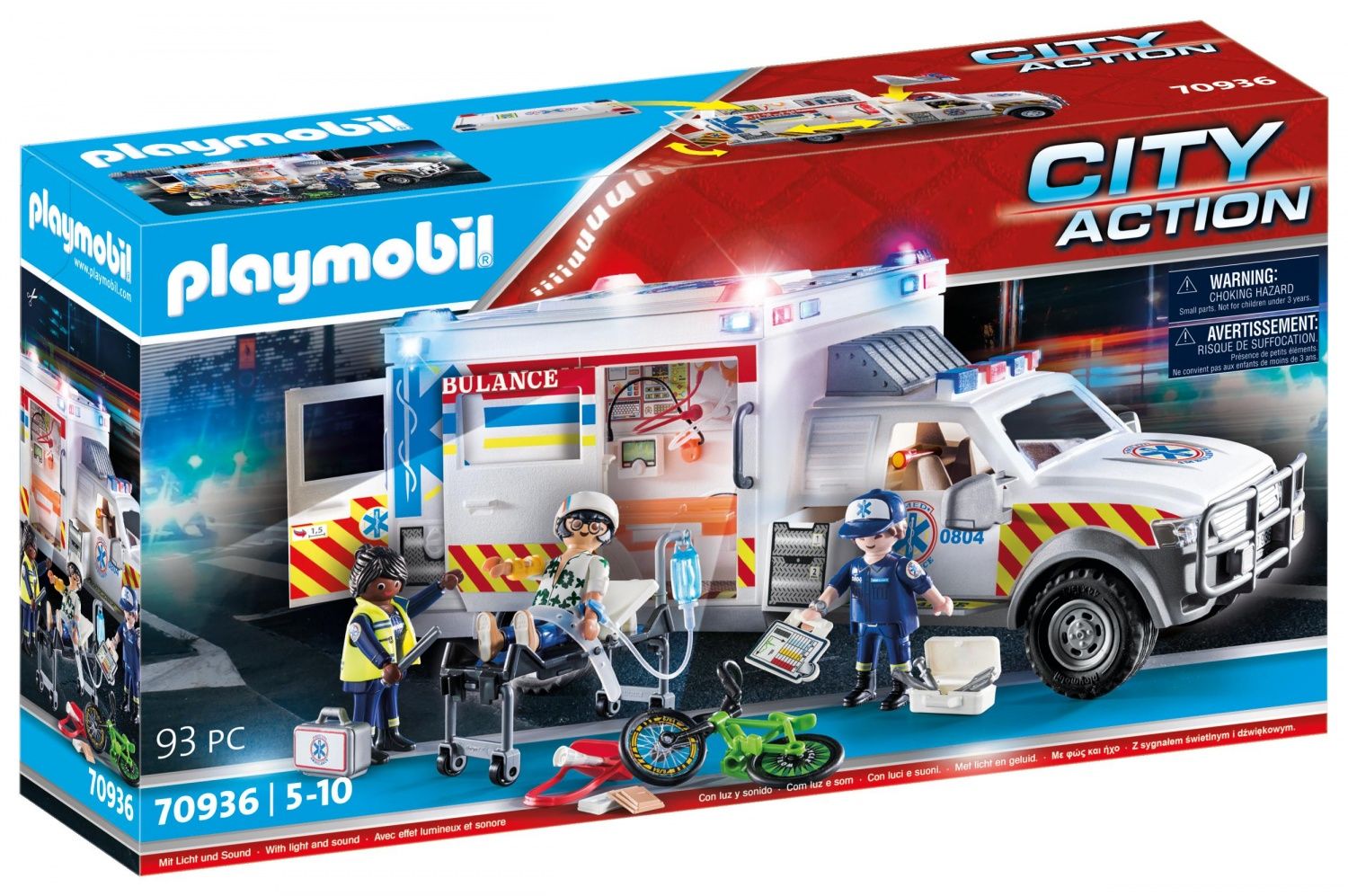 Playmobil 70936 - Ambulance Secouristes