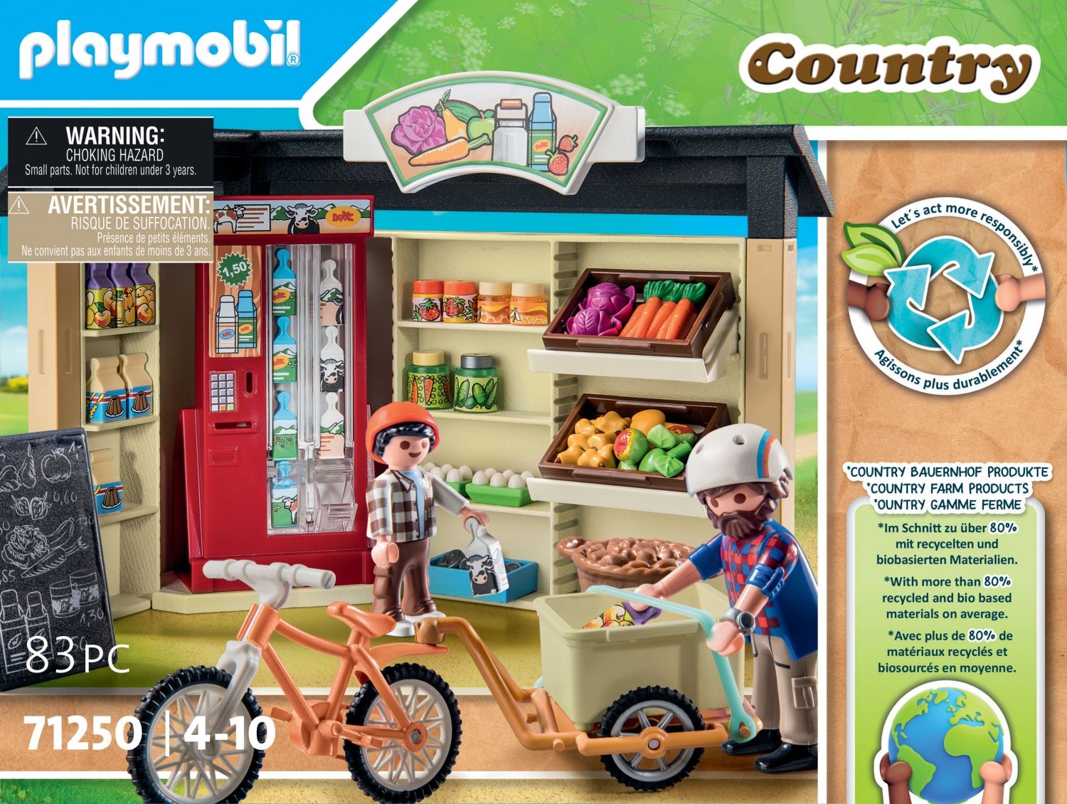 Boutique De La Ferme Playmobil La Boîte - vue 8