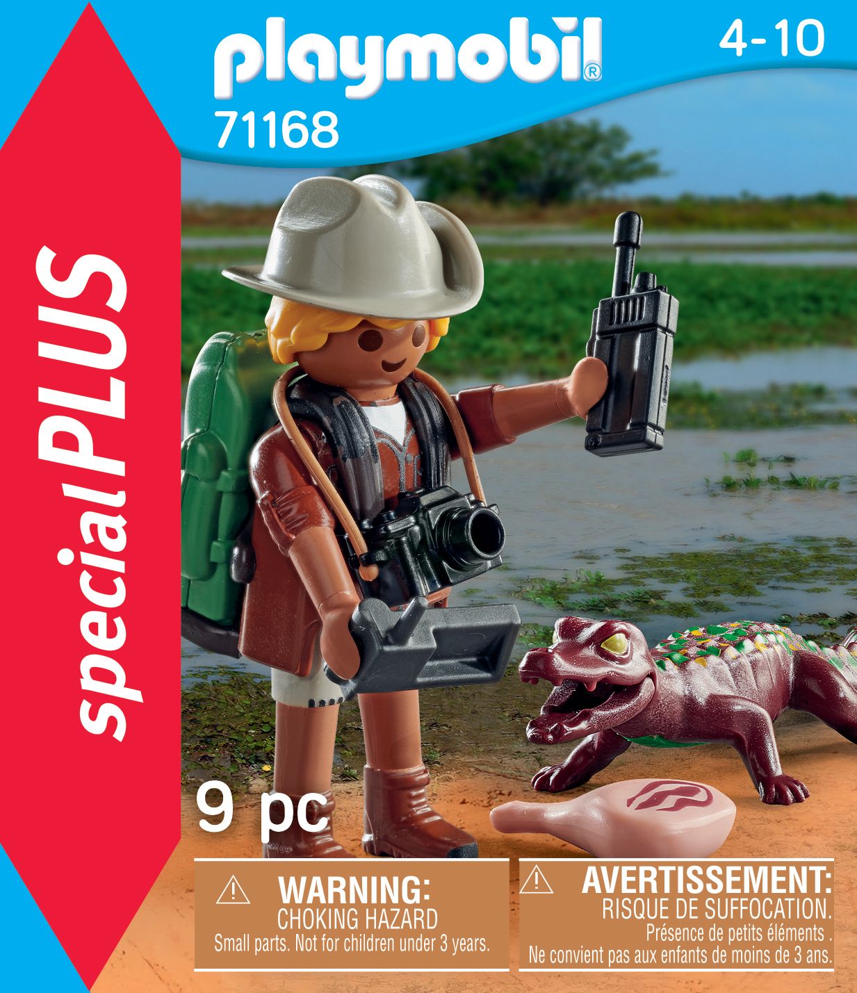 Explorateur Et Alligator Playmobil La Boîte - vue 4