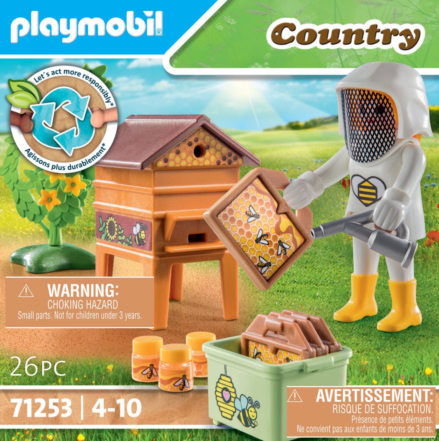 Apicultrice Avec Ruche 71253 Playmobil La Boîte - vue 4