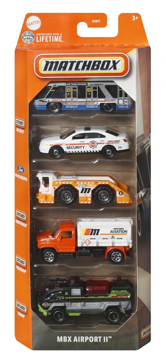 Matchbox Pack de 5 Véhicules modèle aléatoire Petites Voitures et + C1817 - vue 5
