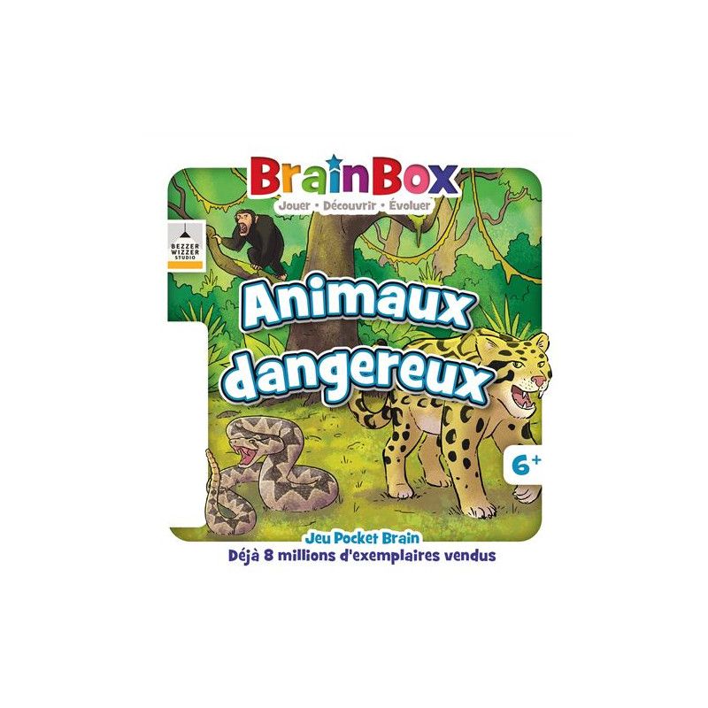 BrainBox Pocket : Animaux Dangereux Asmodee - vue 3