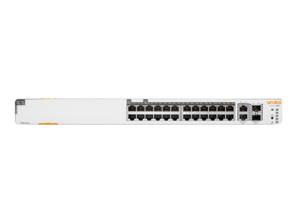 HPE Networking Instant On 1960 24G 2XGT 2SFP+ JL807A - vue 3
