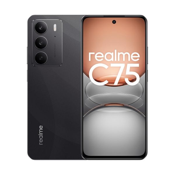 Realme C75 4G 8GB-128GB Negro (Storm Black) Dual SIM