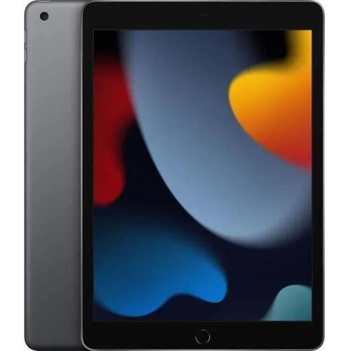Apple - iPad (2021) - 10,2" - WiFi - 64 Go - Gris Sidéral - Reconditionné - Excellent État
