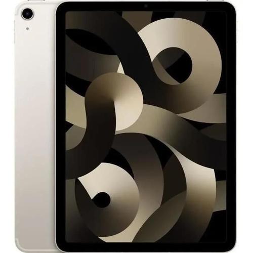 Apple - iPad Air (2022) - 10,9" - WiFi + Cellulaire - 64 Go - Lumière Stellaire - Reconditionné - Très Bon État