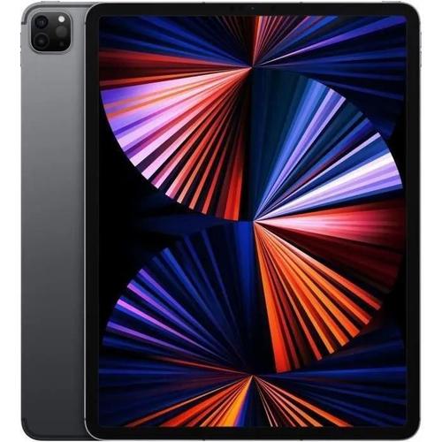 Apple - 12,9" iPad Pro WiFi + Cellulaire 128Go - Gris Sidéral (2021) - Reconditionné - Très Bon État