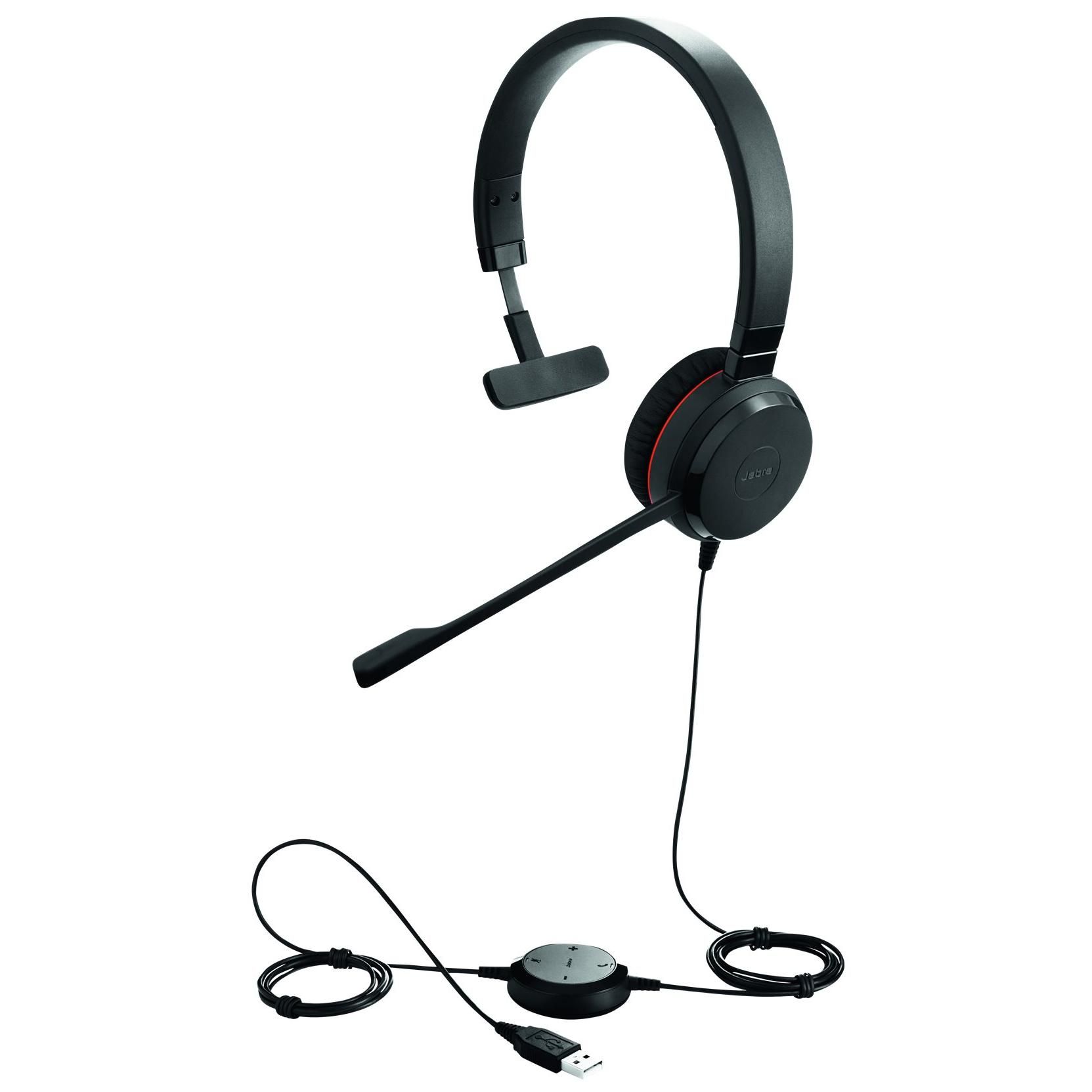Micro casque JABRA Evolve 30 II Mono Filaire Noise Cancelling - vue 9
