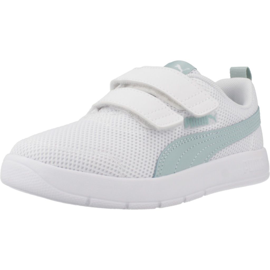 Puma Courtflex V3 Mesh Ps Colour Blanc 28