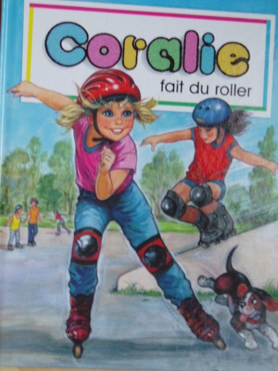 voir fiche du livre Coralie fait du roller
