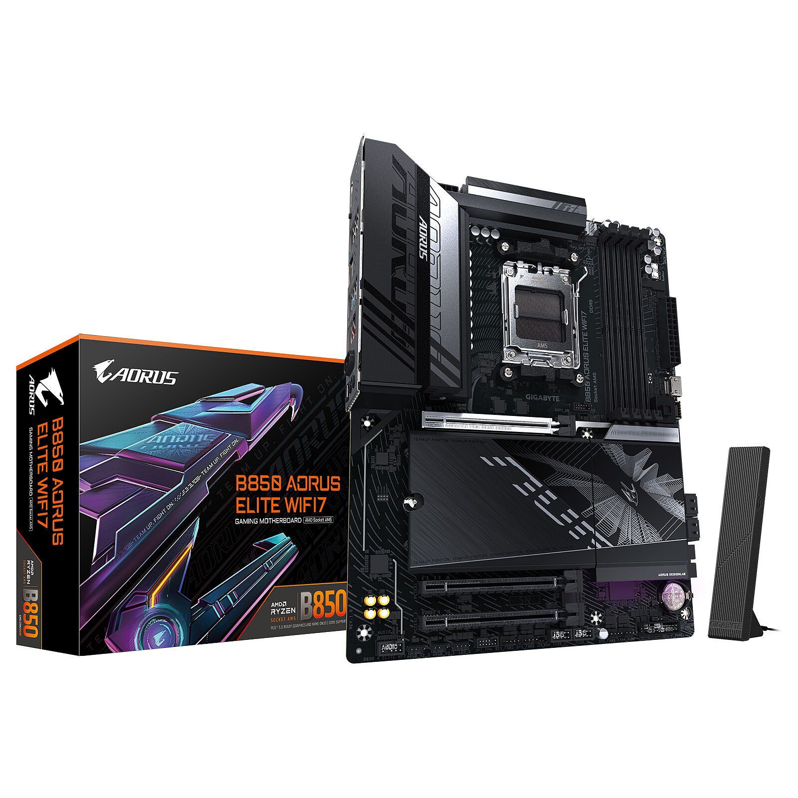 Gigabyte B850 AORUS ELITE WIFI7 - vue 4