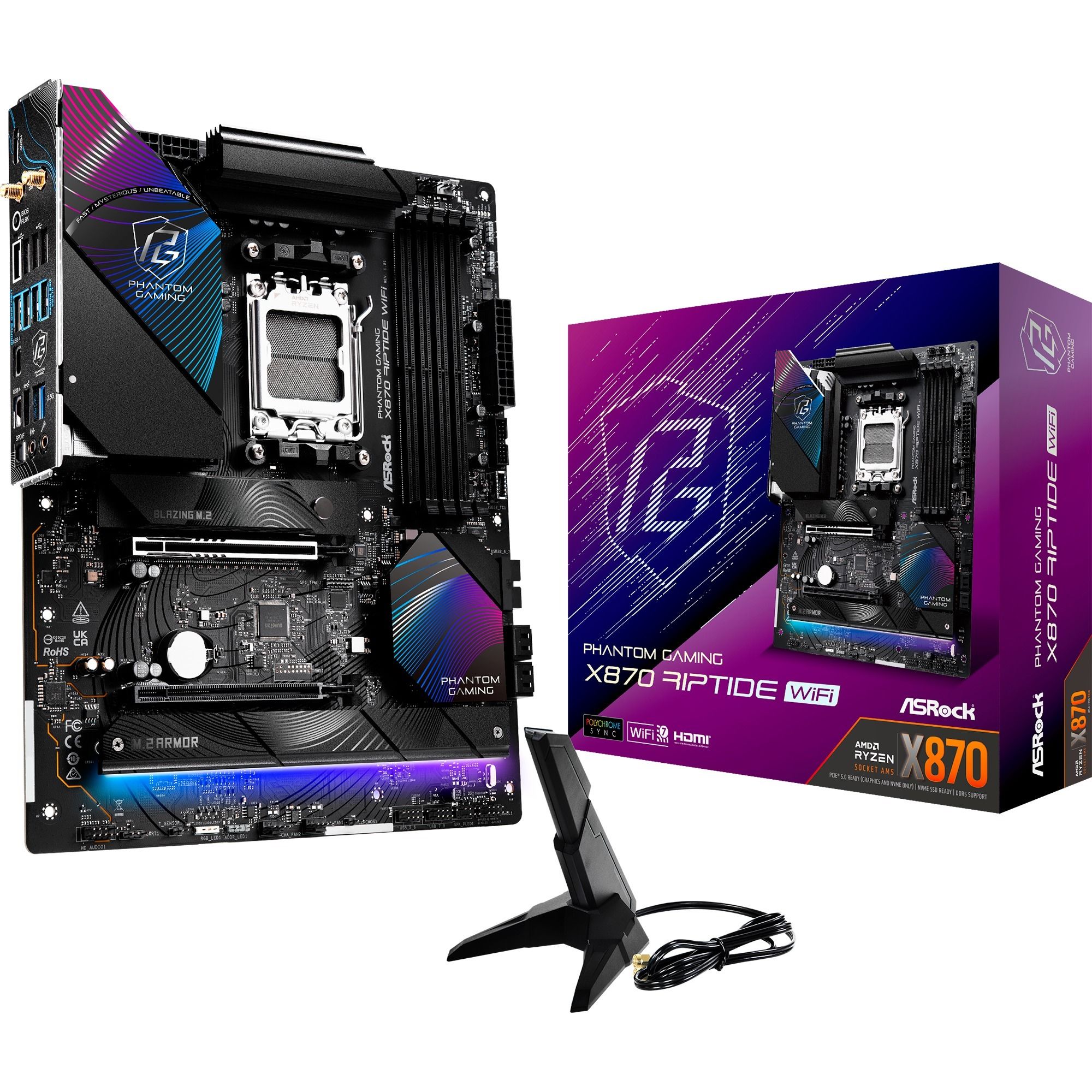 ASRock X870 Riptide WiFi - vue 5