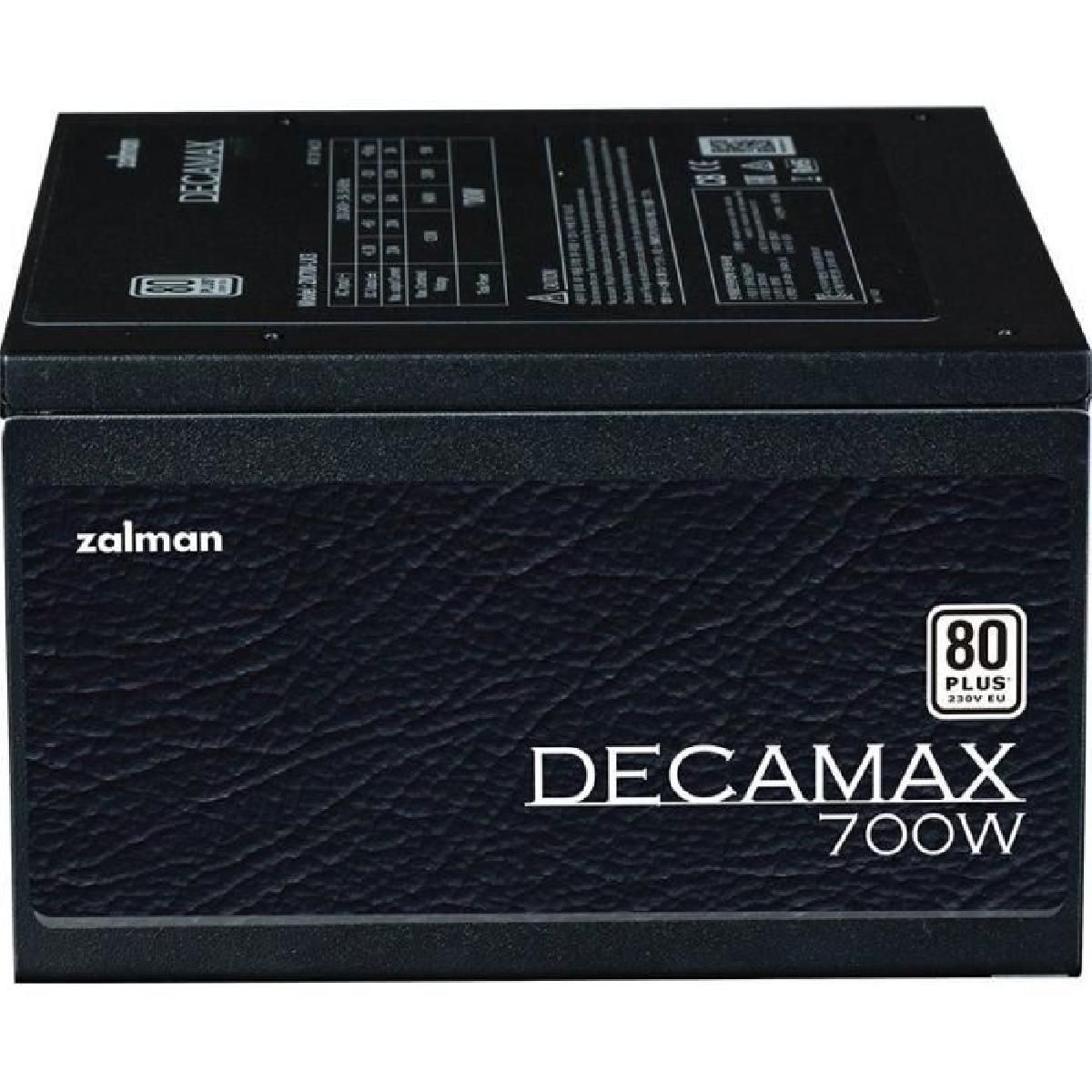 Alimentation PC ZALMAN DecaMax 80Plus Non modulaire Ventilateur 120mm - vue 5
