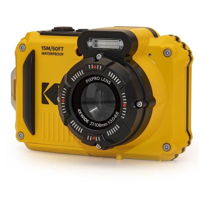 Appareil photo Compact Kodak PixPro WPZ2 Jaune compact - 16.76 MP - 1080p / 30 pi/s - jaune